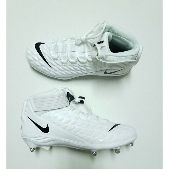 Nike Force Savage Pro 2 Detachable Football Cleats White BV3981 100 Mens 12.5 - Picture 1 of 8